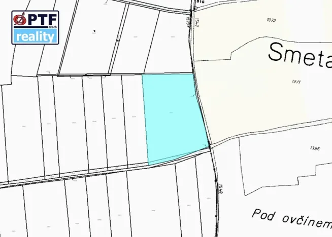 Prodej pole, Rakovice, 12492 m2