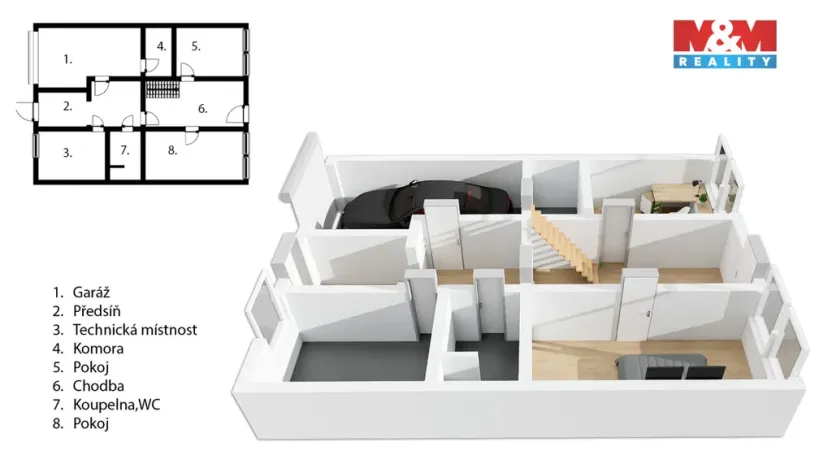 Prodej rodinného domu, Křišťanovice, 140 m2