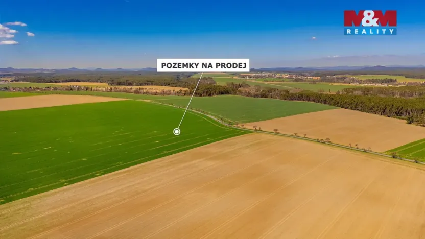 Prodej pole, Čistá, 12770 m2