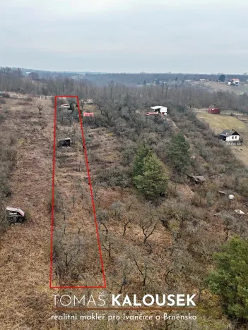 Prodej zahrady, Dolní Kounice, Karlovská, 1166 m2