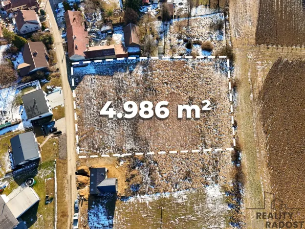 Prodej pozemku pro bydlení, Bohdalice-Pavlovice - Bohdalice, 4986 m2