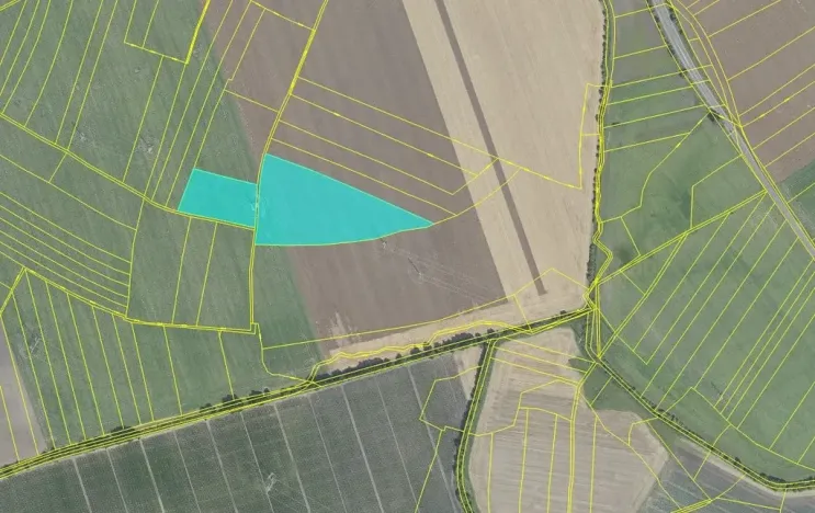 Prodej podílu pole, Vykáň, 38867 m2