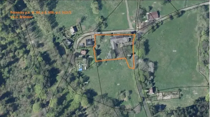 Prodej pozemku pro bydlení, Brandov, 3137 m2
