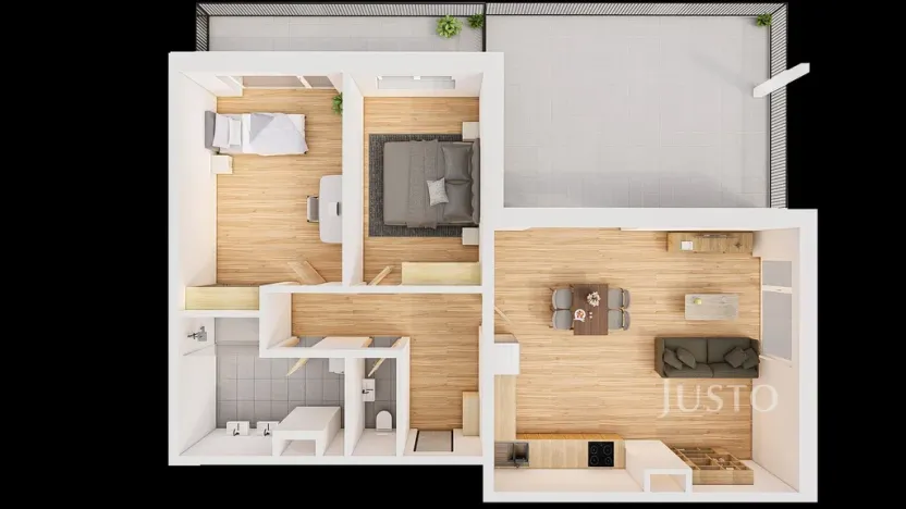 Prodej bytu 3+kk, České Budějovice, Jírovcova, 93 m2