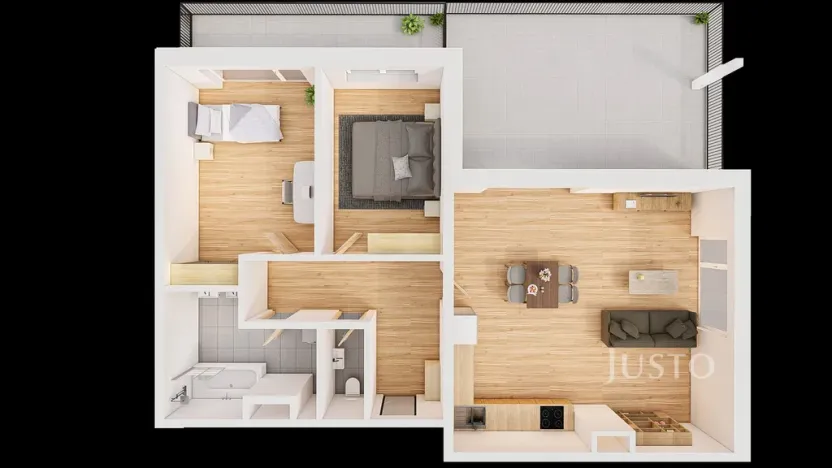 Prodej bytu 3+kk, České Budějovice, Jírovcova, 96 m2