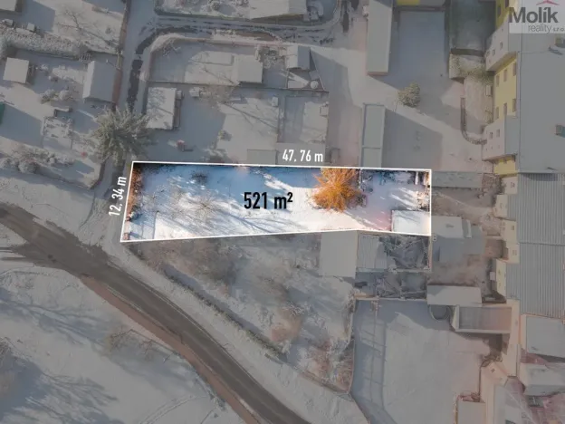 Prodej zahrady, Ledvice, Mírová, 521 m2