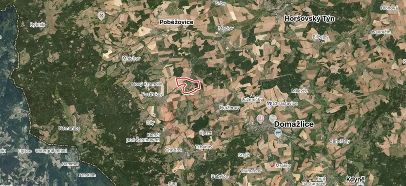 Prodej pozemku pro bydlení, Pařezov, 2050 m2