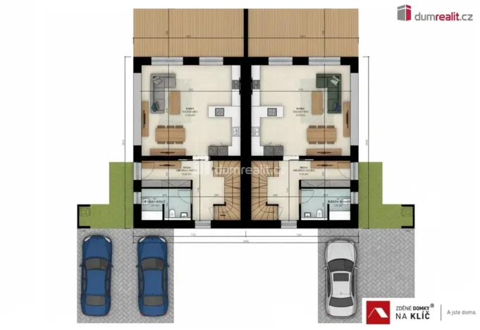 Prodej domu na klíč, Zlín, Nivy II, 118 m2