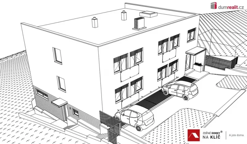 Prodej domu na klíč, Zlín, Nivy II, 118 m2