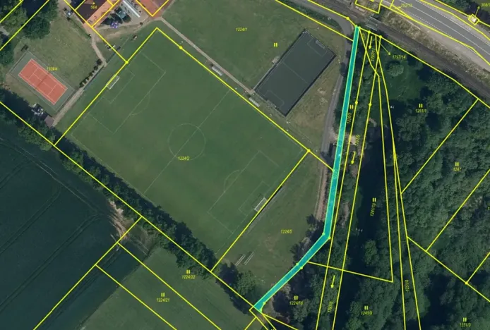 Dražba louky, Karlovice, 1135 m2