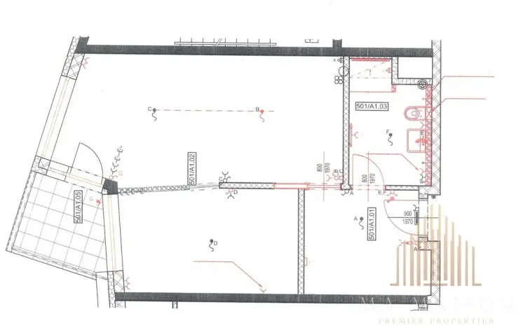 Pronájem bytu 2+kk, Praha - Střížkov, Lovosická, 52 m2