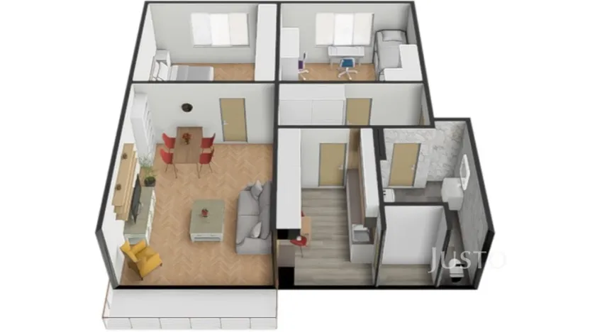 Prodej bytu 3+1, Písek, Budovatelská, 80 m2