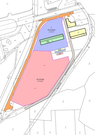 Pronájem obchodního prostoru, Strakonice - Strakonice I, Písecká, 16700 m2