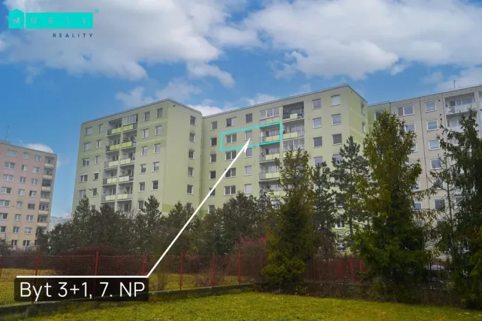 Prodej bytu 3+1, Olomouc - Nové Sady, Werichova, 74 m2