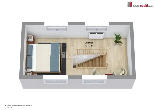 Prodej bytu 2+kk, Merklín - Pstruží, 38 m2