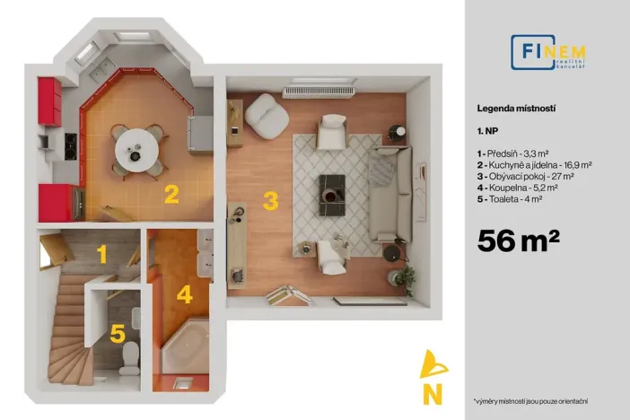 Prodej rodinného domu, Libčice nad Vltavou, Pod Viničkou, 108 m2