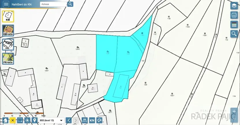 Prodej pozemku pro bydlení, Čížkov, 3589 m2