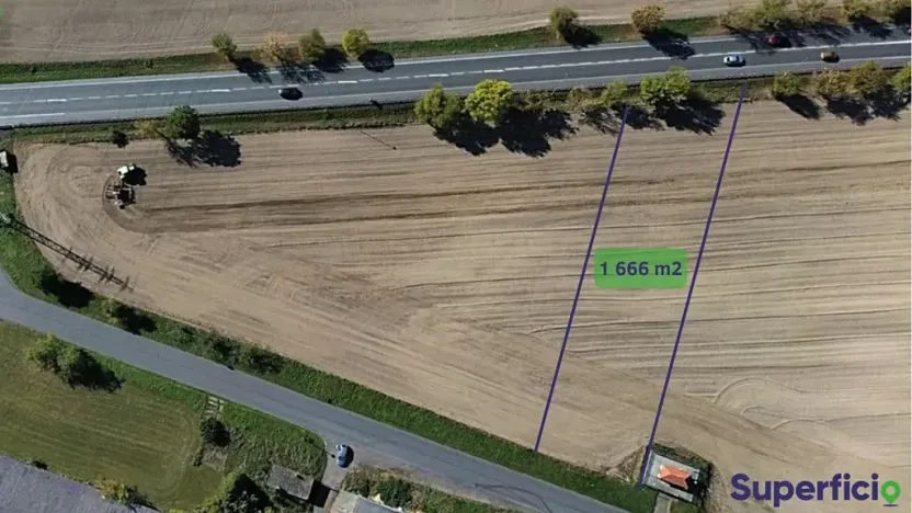 Prodej komerčního pozemku, Zámrsk, 1666 m2