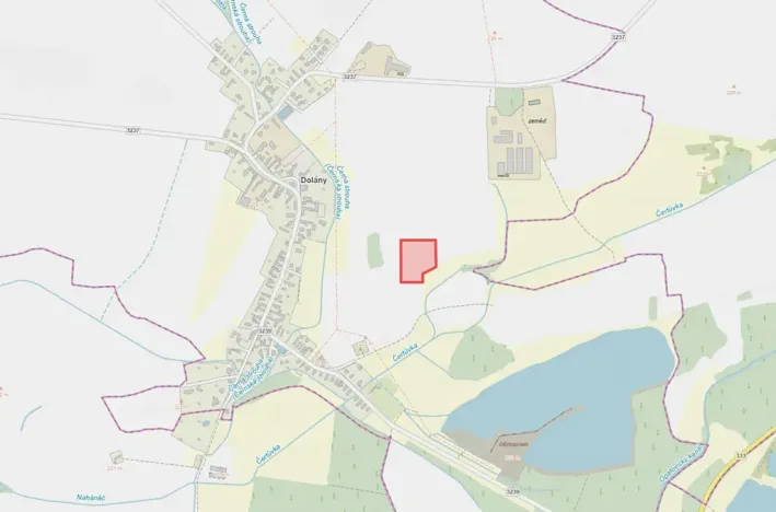 Prodej podílu pole, Hluboká, 4607 m2