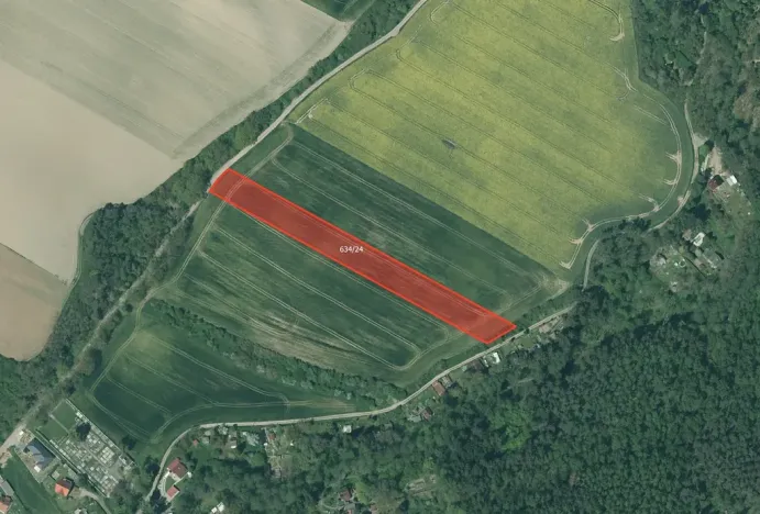 Prodej pole, Plzeň, 7525 m2
