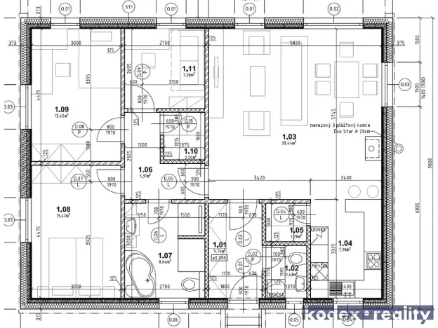 Prodej rodinného domu, Smržov, 107 m2