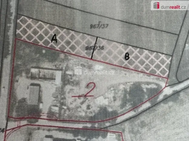 Prodej komerčního pozemku, Vlachovo Březí, Pražská, 2261 m2