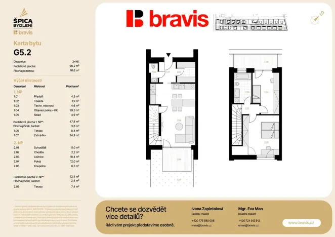 Prodej bytu 3+kk, Brno, 90 m2