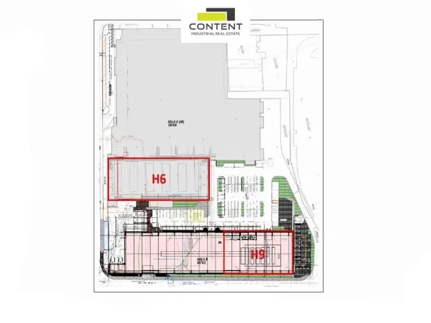Pronájem výrobních prostor, Plzeň - Skvrňany, Na Pomezí, 1980 m2