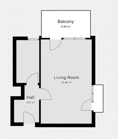 Pronájem bytu 1+kk, Praha - Malešice, Mölzerova, 30 m2