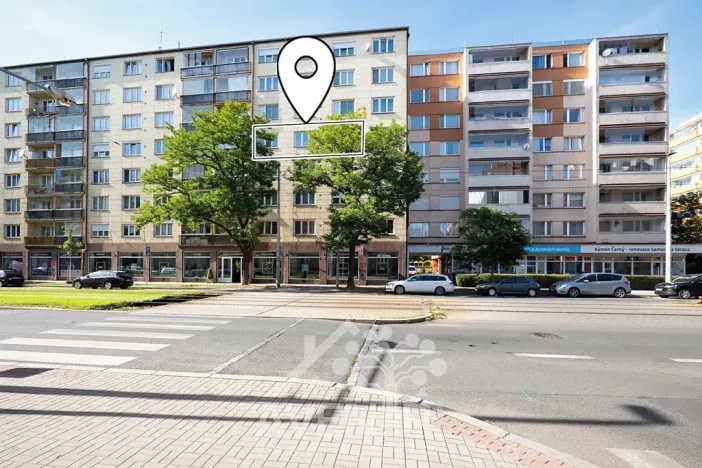 Pronájem bytu 2+kk, Praha - Libeň, Sokolovská, 50 m2