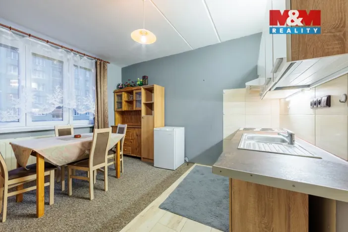 Pronájem bytu 1+1, Kraslice, B. Smetany, 36 m2