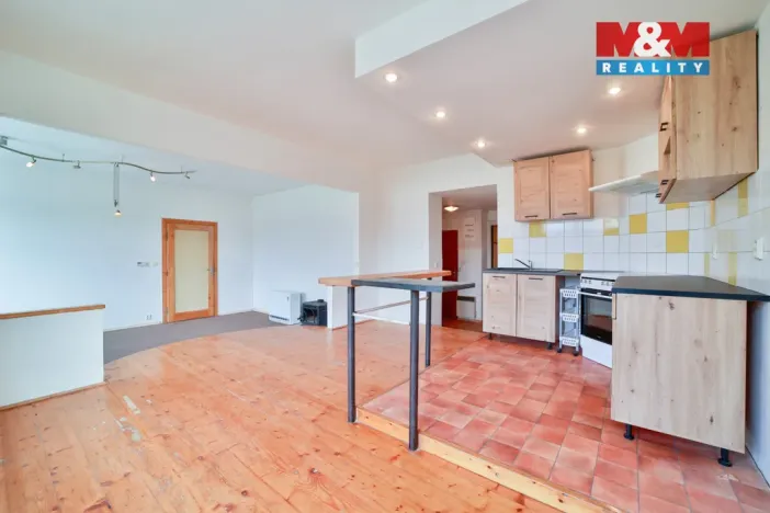 Pronájem bytu 3+kk, Písek - Budějovické Předměstí, Mírové nám., 90 m2