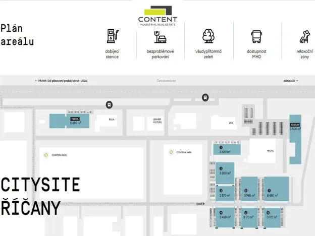 Pronájem výrobních prostor, Říčany, Technická, 500 m2