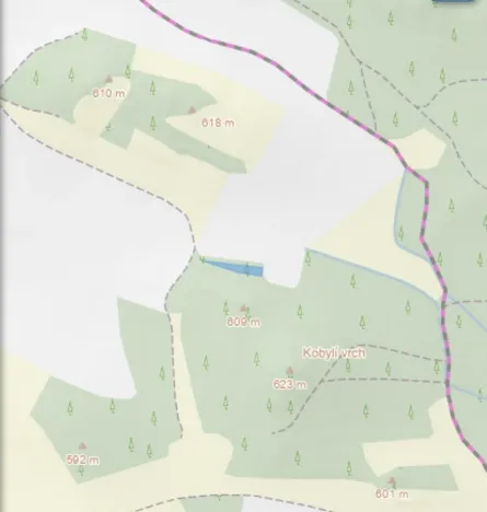 Prodej lesa, Čepřovice, 982 m2