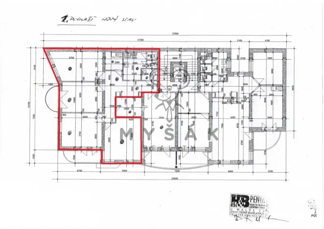Pronájem bytu 4+1, České Budějovice - České Budějovice 3, Holečkova, 100 m2
