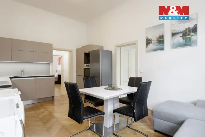 Pronájem bytu 3+kk, Praha - Smíchov, Svornosti, 64 m2