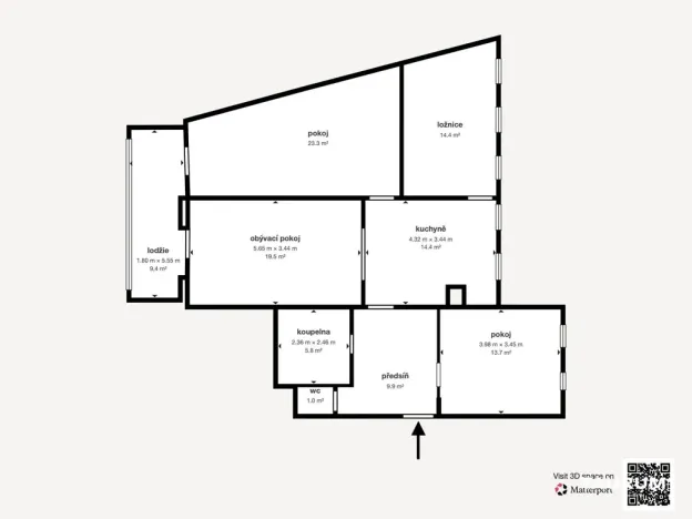 Prodej bytu 4+1, Mladá Boleslav - Mladá Boleslav II, 17. listopadu, 110 m2