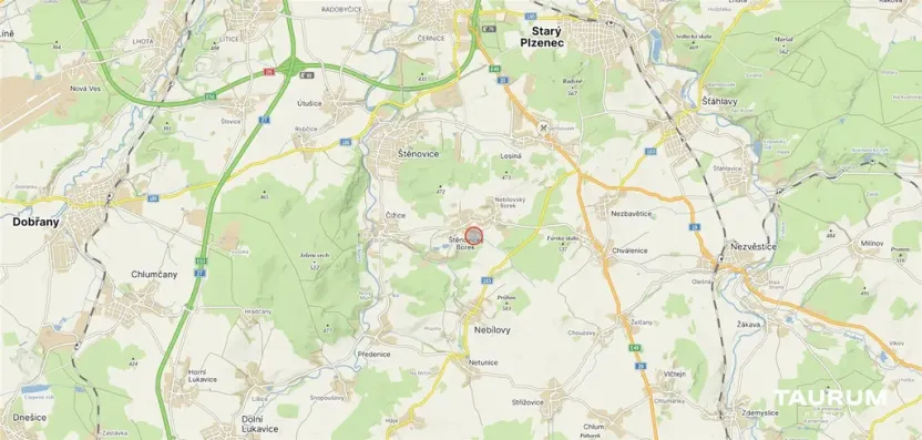 Prodej pozemku pro bydlení, Štěnovický Borek, 1500 m2