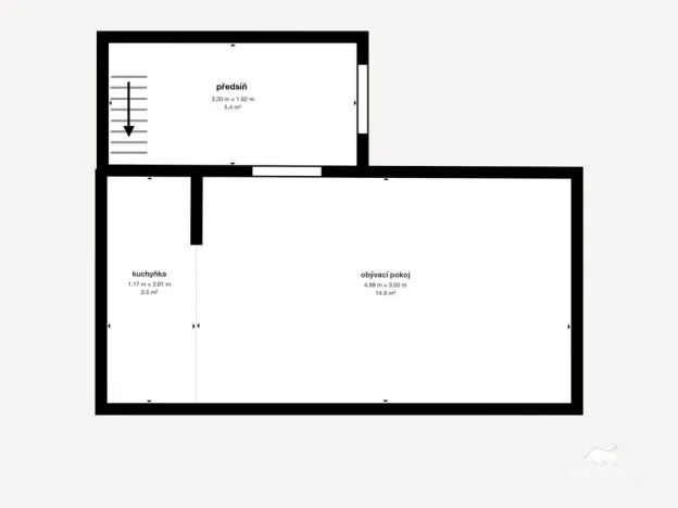 Prodej chaty, Velký Chlumec, 35 m2