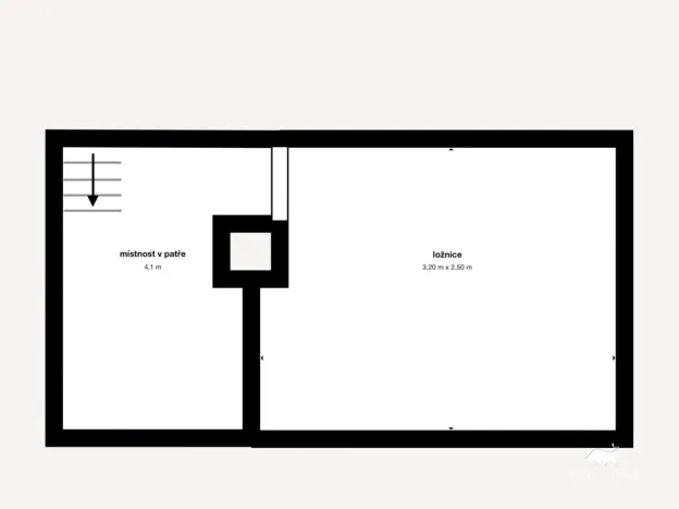 Prodej chaty, Velký Chlumec, 35 m2