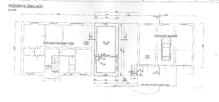 Prodej činžovního domu, Vysoký Újezd - Kuchař, K Silu, 260 m2