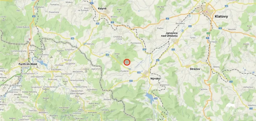 Prodej pozemku, Chudenín, 139968 m2