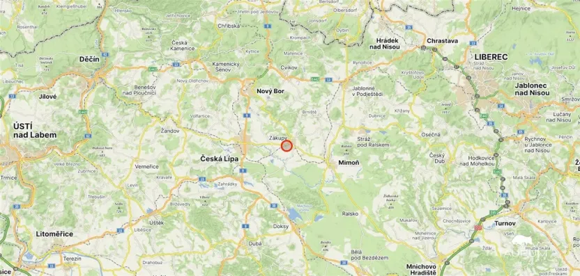 Prodej výrobních prostor, Zákupy, Nádražní, 21066 m2