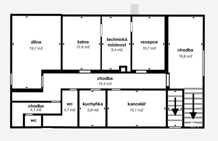 Prodej komerční nemovitosti, Vojkovice, 12027 m2