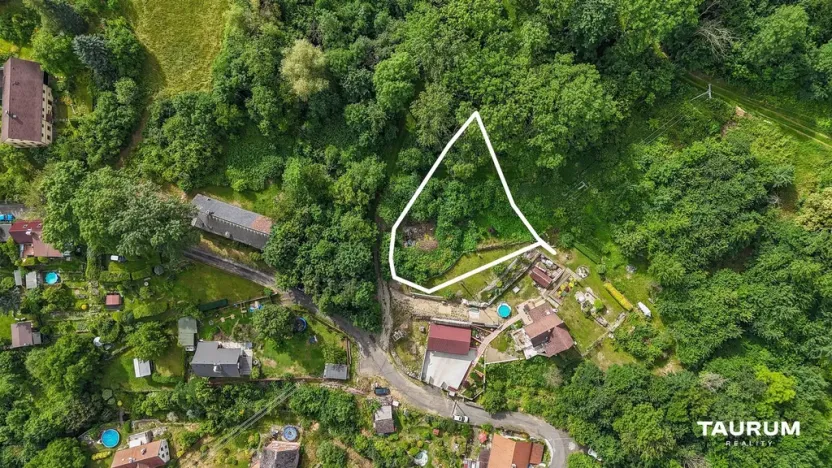Prodej pozemku pro bydlení, Děčín - Děčín XXX-Velká Veleň, 1179 m2