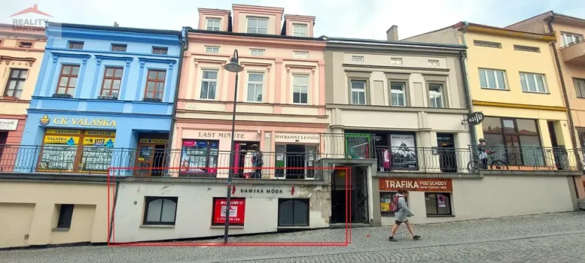 Prodej obchodního prostoru, Valašské Meziříčí, Mostní, 44 m2