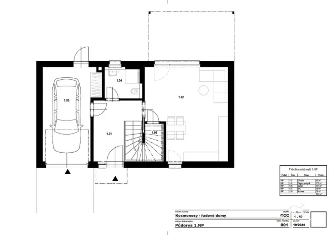 Prodej rodinného domu, Kosmonosy, 127 m2
