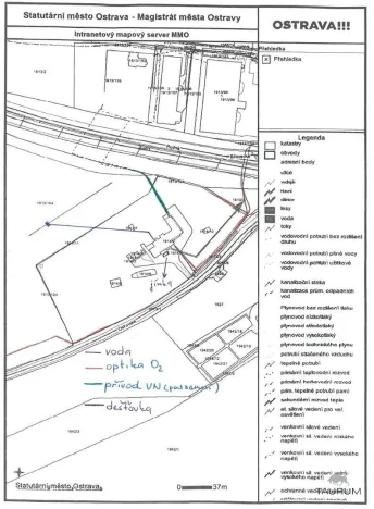 Prodej komerčního pozemku, Ostrava, okres moravskoslezský kraj, Ostravská, 29284 m2