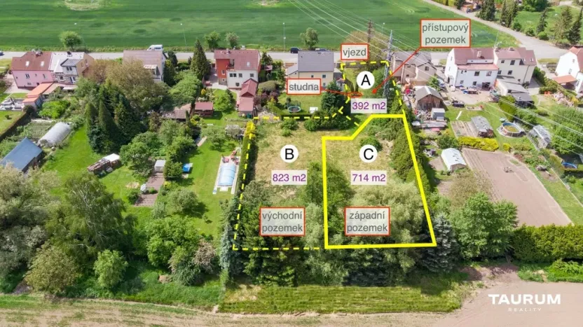 Prodej pozemku pro bydlení, Plzeň, 910 m2