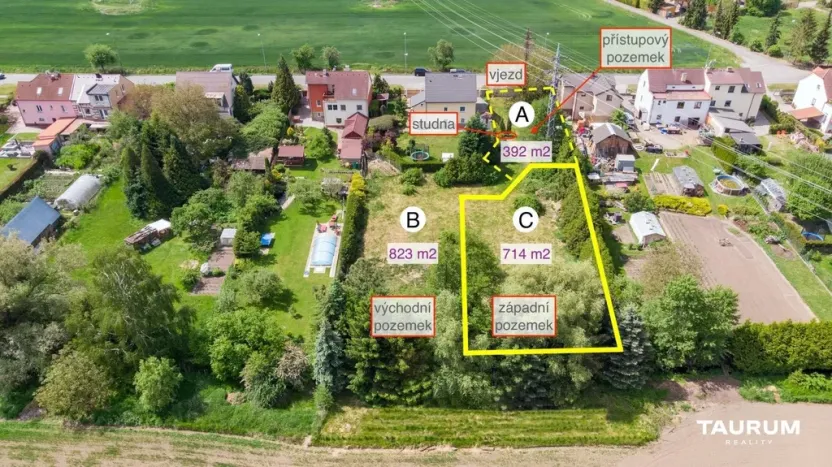 Prodej pozemku pro bydlení, Plzeň, 910 m2